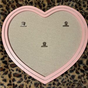 Pink Heart Photo Board/Bulletin Board